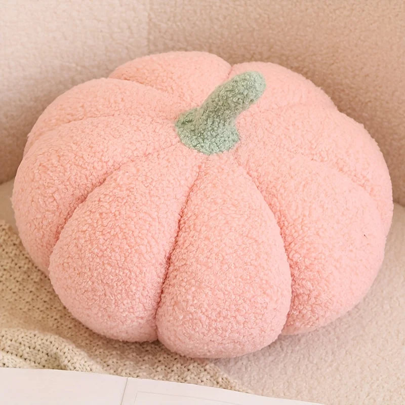 Plüsch-Kürbis Kissen – Halloween & Herbstdeko