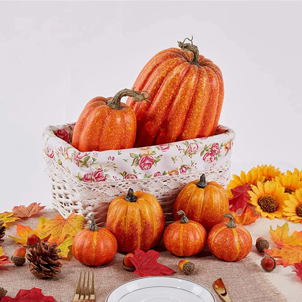 Kürbis-Deko Set – Herbst & Halloween