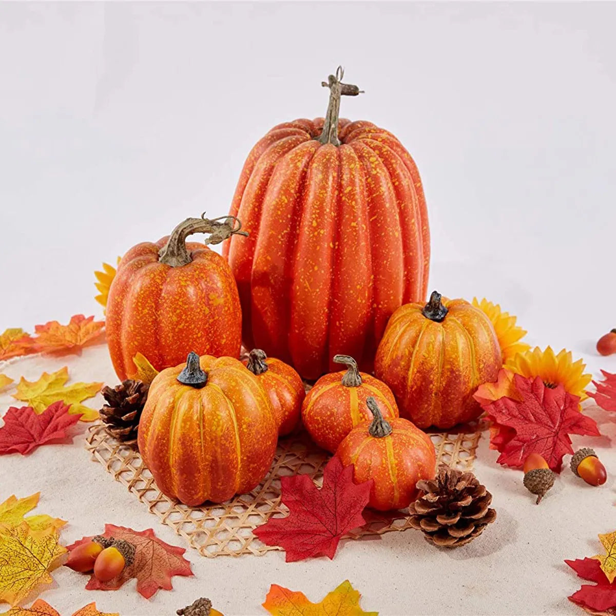 Kürbis-Deko Set – Herbst & Halloween