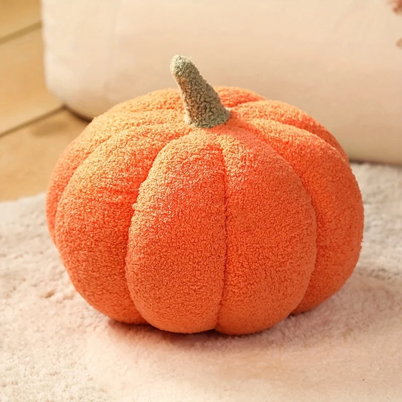 Plüsch-Kürbis Kissen – Halloween & Herbstdeko